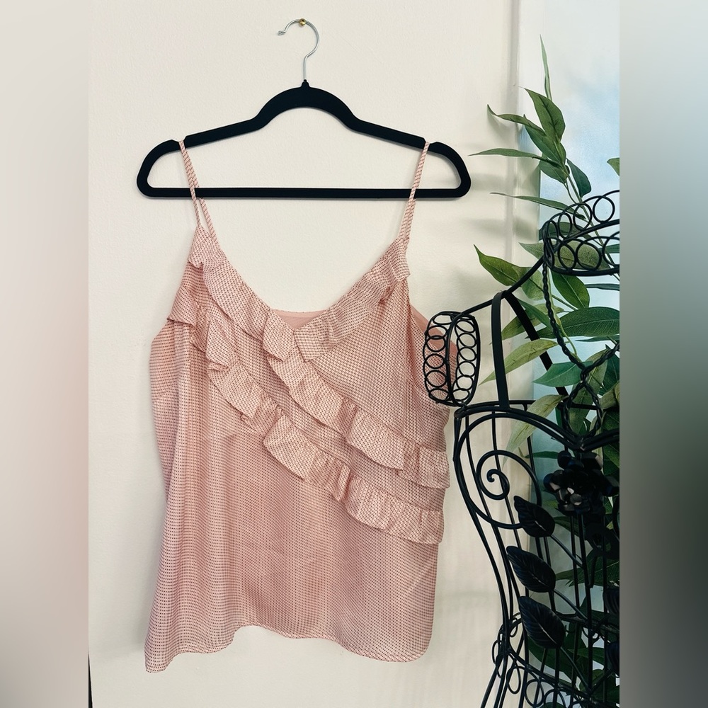 Express Blush Ruffled Camisole